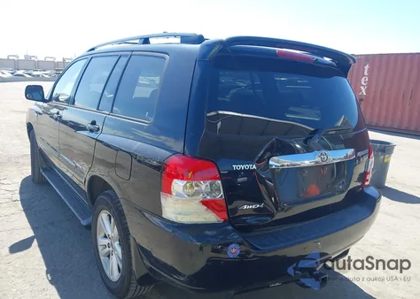 2006 Toyota Highlander Hybrid Limited V6 из США, поврежденный, VIN JTEEW21A960027709